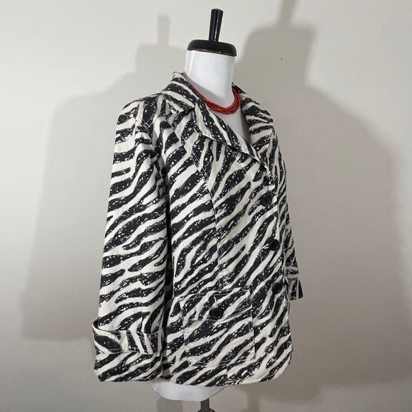 Studio works sz md jacket lightweight nice accent - Picture 2 of 9